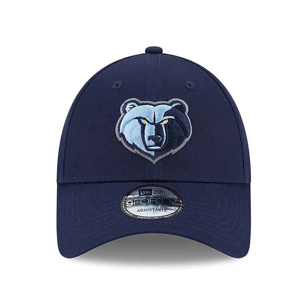New Era 9FORTY Memphis Grizzlies Baseball Cap NBA Team Side Patch - Marineblau - Image 2