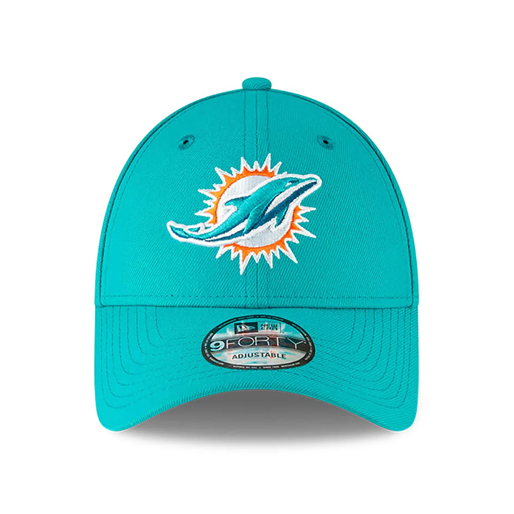 New Era 9FORTY Miami Dolphins Baseball Cap - The League - Petrol - Image 2