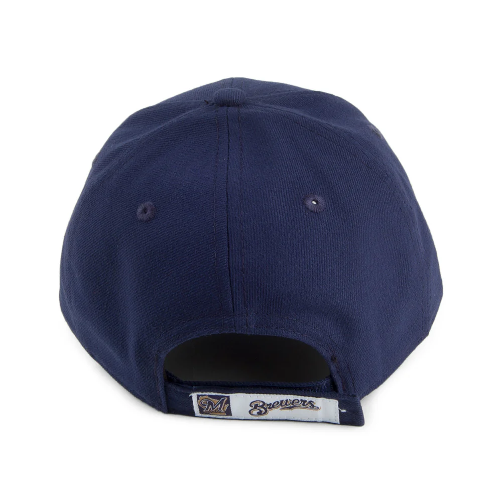 New Era 9FORTY Milwaukee Brewers Baseball Cap - League - Marineblau - Image 3