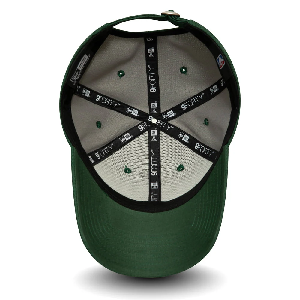 New Era 9FORTY Milwaukee Bucks Baseball Cap NBA Diamond Era Essential - Grün - Image 5
