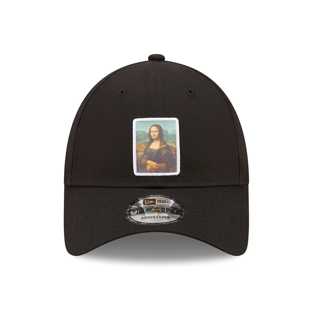 New Era 9FORTY Mona Lisa Baseball Cap - Le Louvre Patch - Schwarz - Image 2