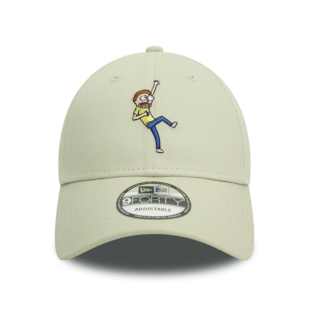 New Era 9FORTY Morty Smith Baseball Cap - Rick And Morty Character - Steingrau - Image 2