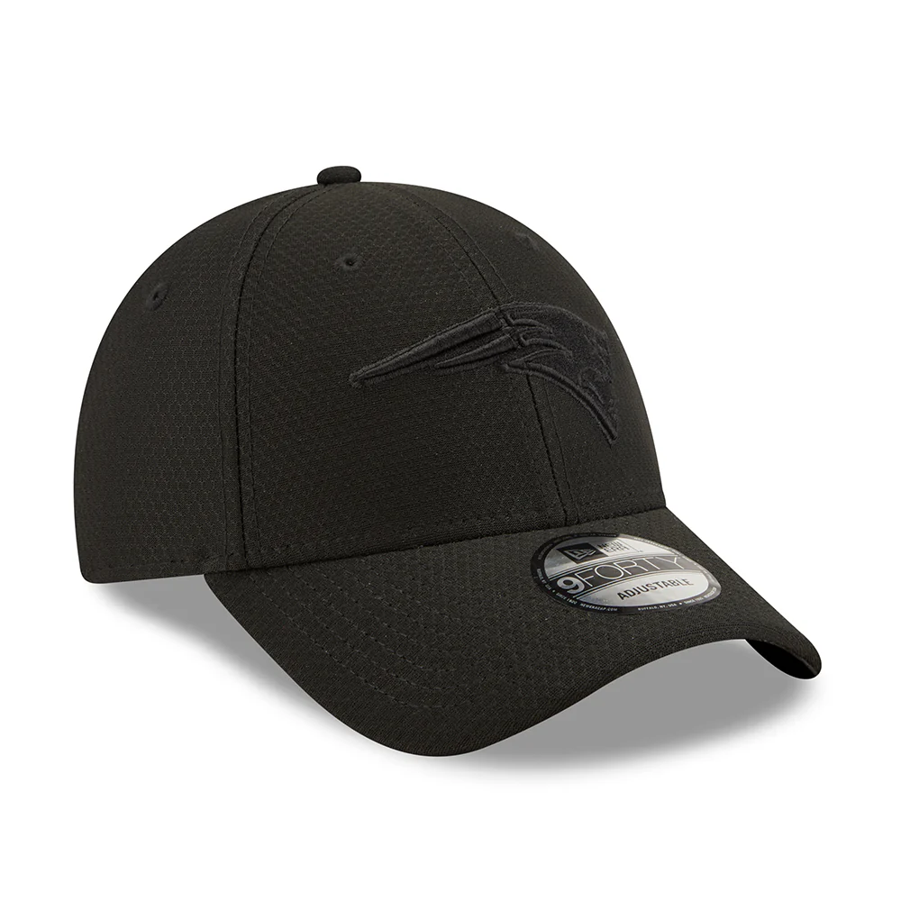 New Era 9FORTY New England Patriots Baseball Cap - NFL Mono Team Colour - Schwarz - Image 3