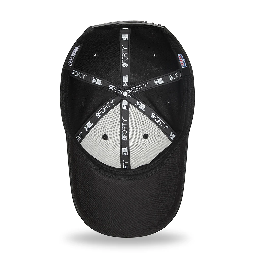 New Era 9FORTY New England Patriots Baseball Cap - NFL Mono Team Colour - Schwarz - Image 5