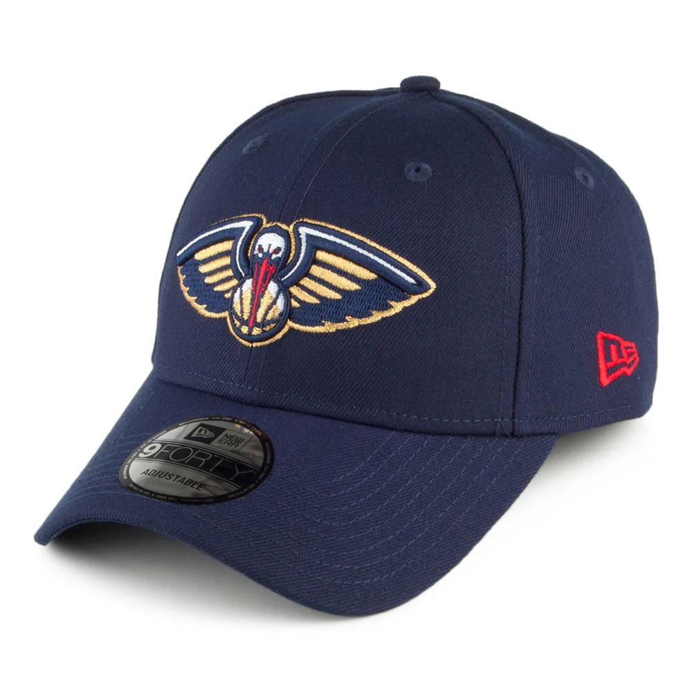 New Era 9FORTY New Orleans Pelicans Baseball Cap - NBA The League - Marineblau