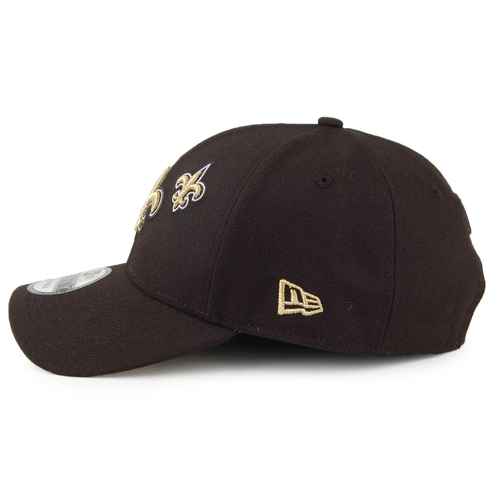 New Era 9FORTY New Orleans Saints Baseball Cap - NFL Draft - Schwarz-Gold - Image 3