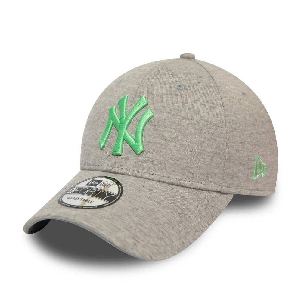 New Era 9FORTY New York Yankees Baseball Cap Jersey Essential - Grau