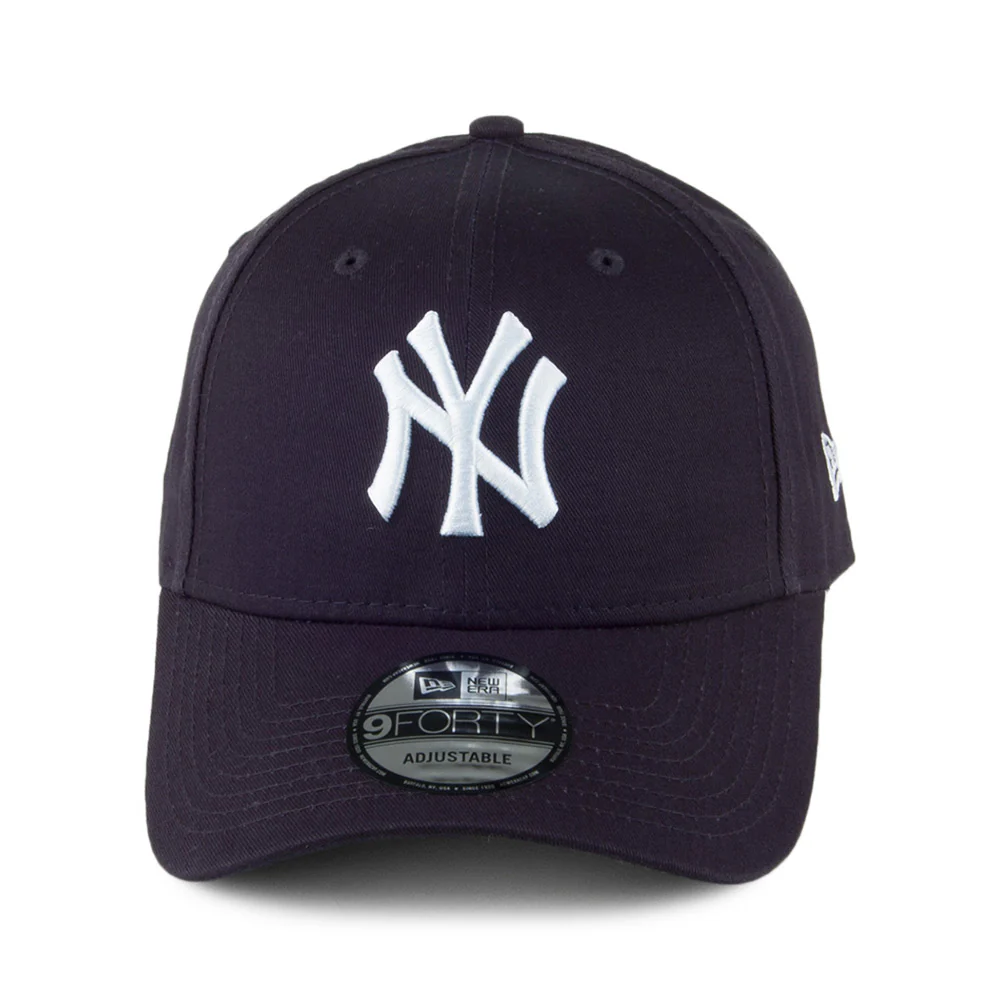 New Era 9FORTY New York Yankees Baseball Cap - League Basic - Marineblau - Image 2