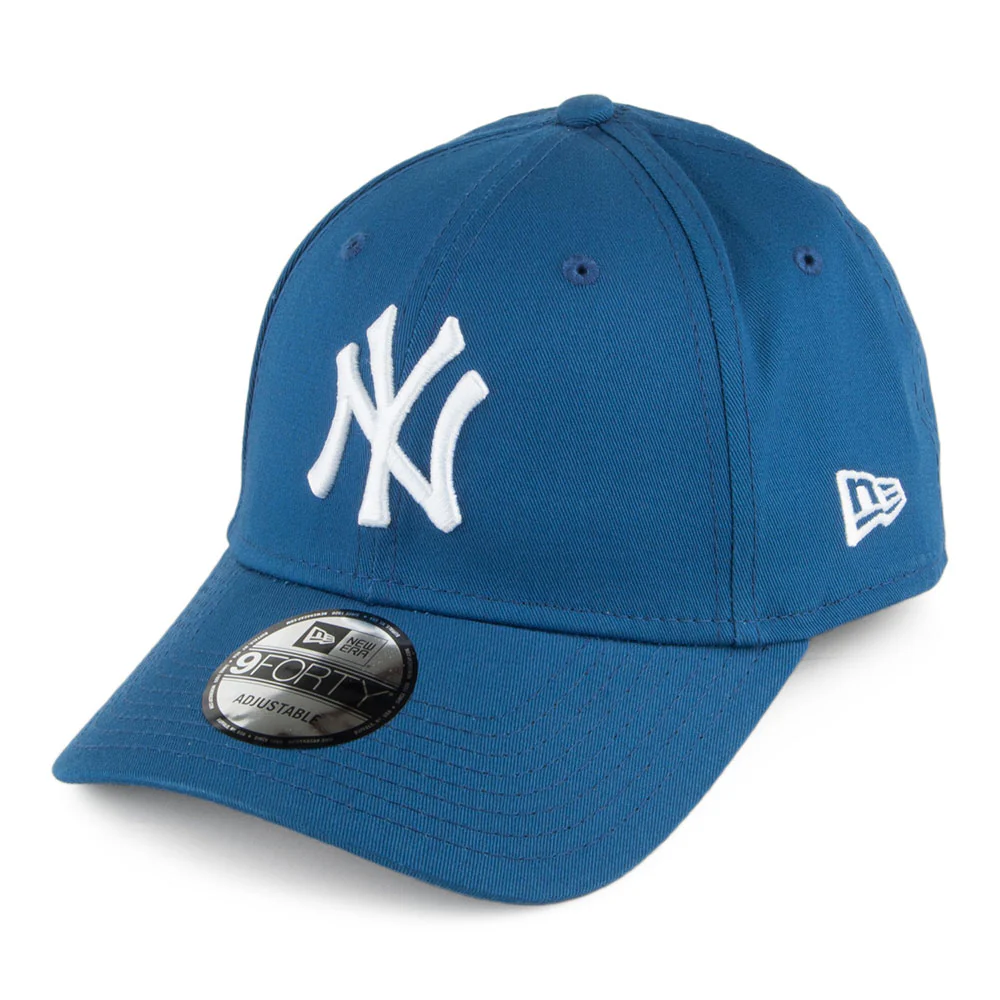 New Era 9FORTY New York Yankees Baseball Cap - League Essential -Blau