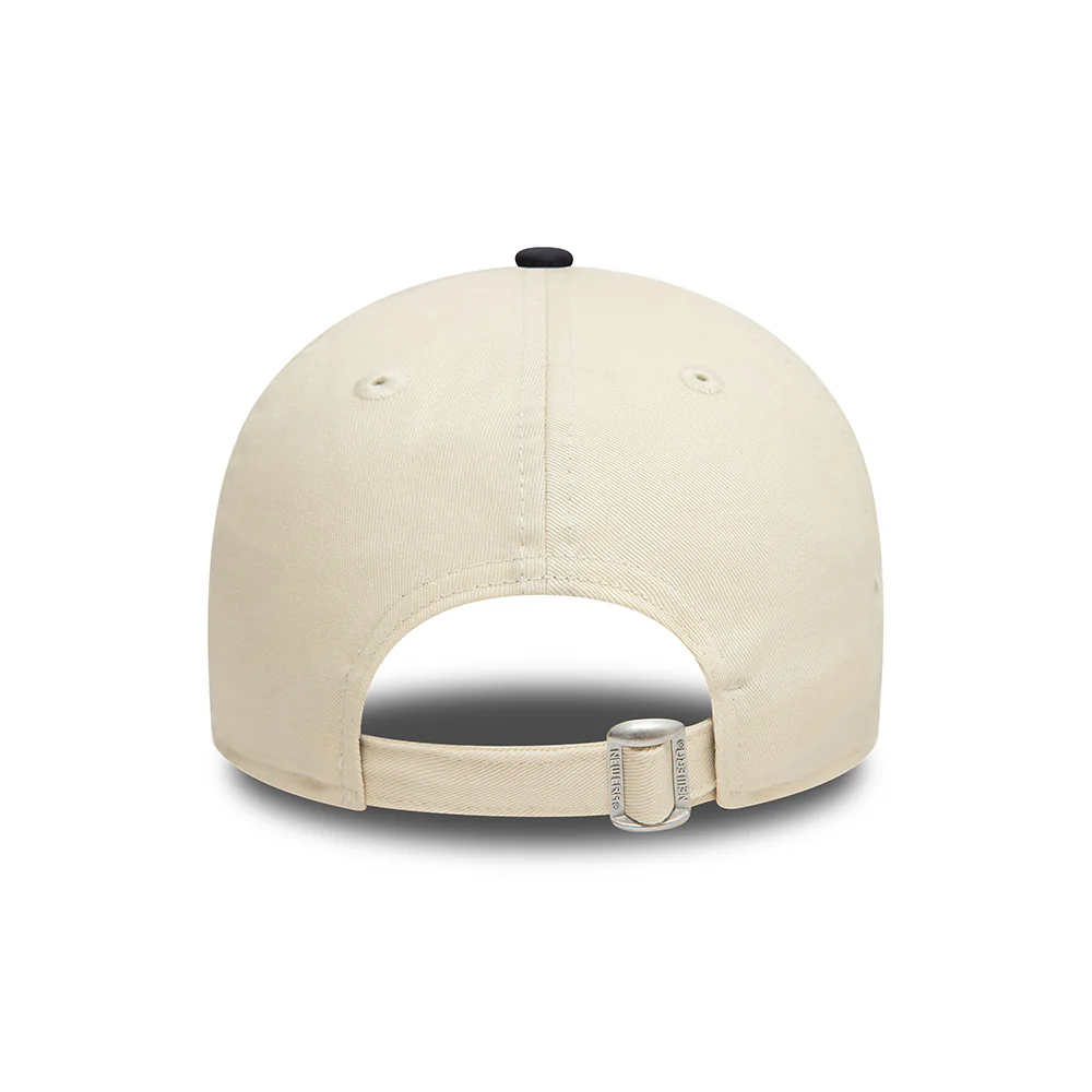 New Era 9FORTY New York Yankees Baseball Cap MLB Colourblock - Cremefarben-Marineblau - Image 4