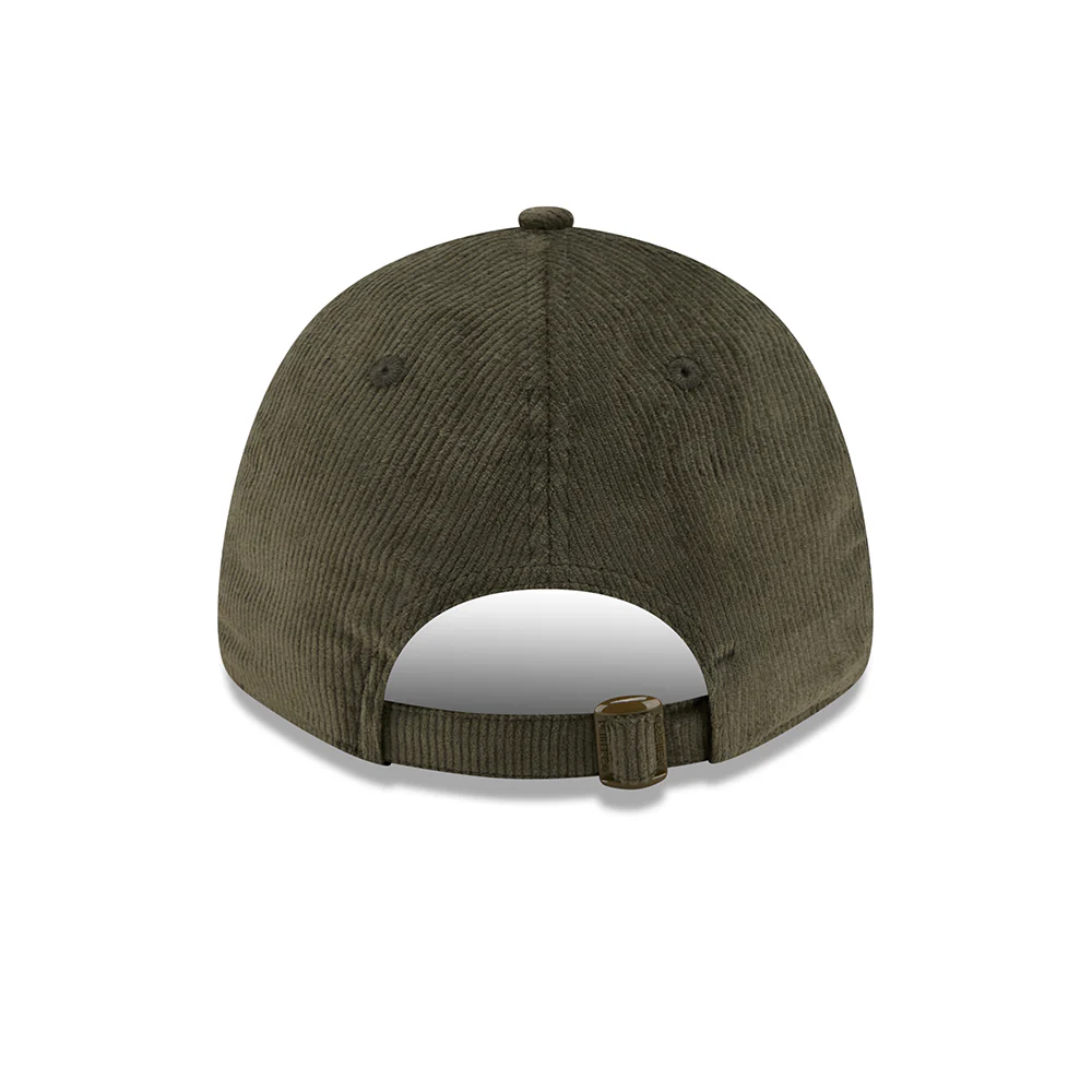 New Era 9FORTY New York Yankees Baseball Cap MLB Cord Fabric - Olivgrün - Image 4