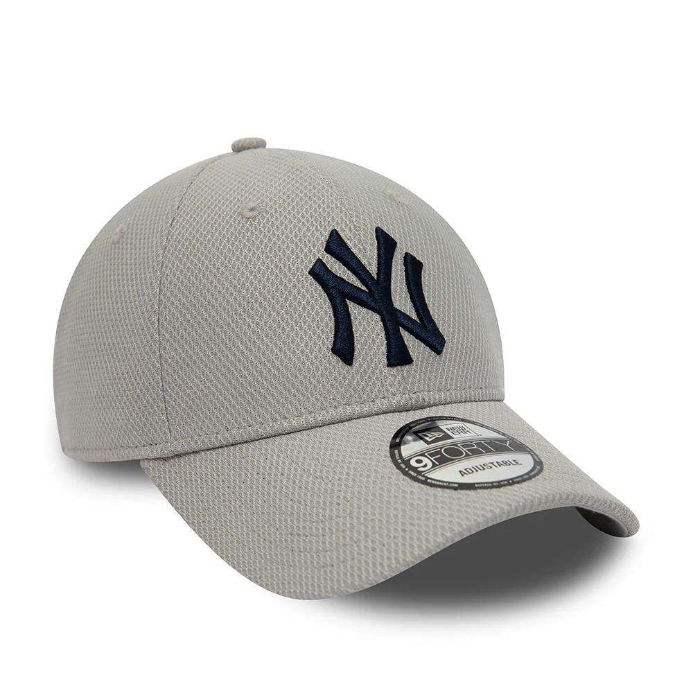 New Era 9FORTY New York Yankees Baseball Cap - MLB Diamond Era Essential - Graphitgrau-Marineblau - Image 3