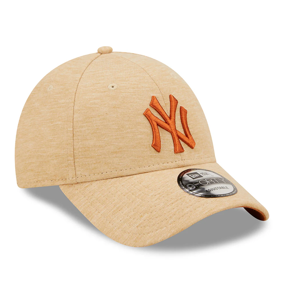 New Era 9FORTY New York Yankees Baseball Cap - MLB Jersey Essential - Steingrau-Verbranntes Orange - Image 3