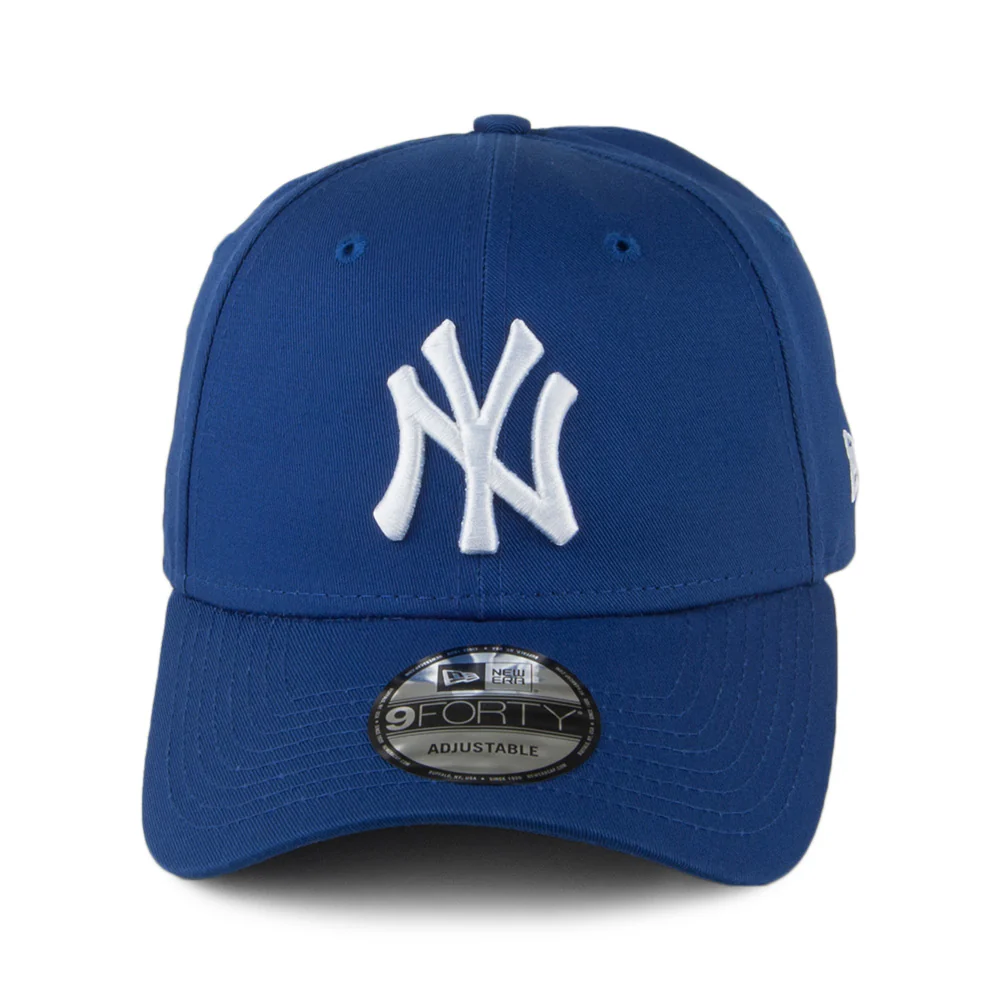 New Era 9FORTY New York Yankees Baseball Cap - MLB League Basic - Königsblau - Image 2