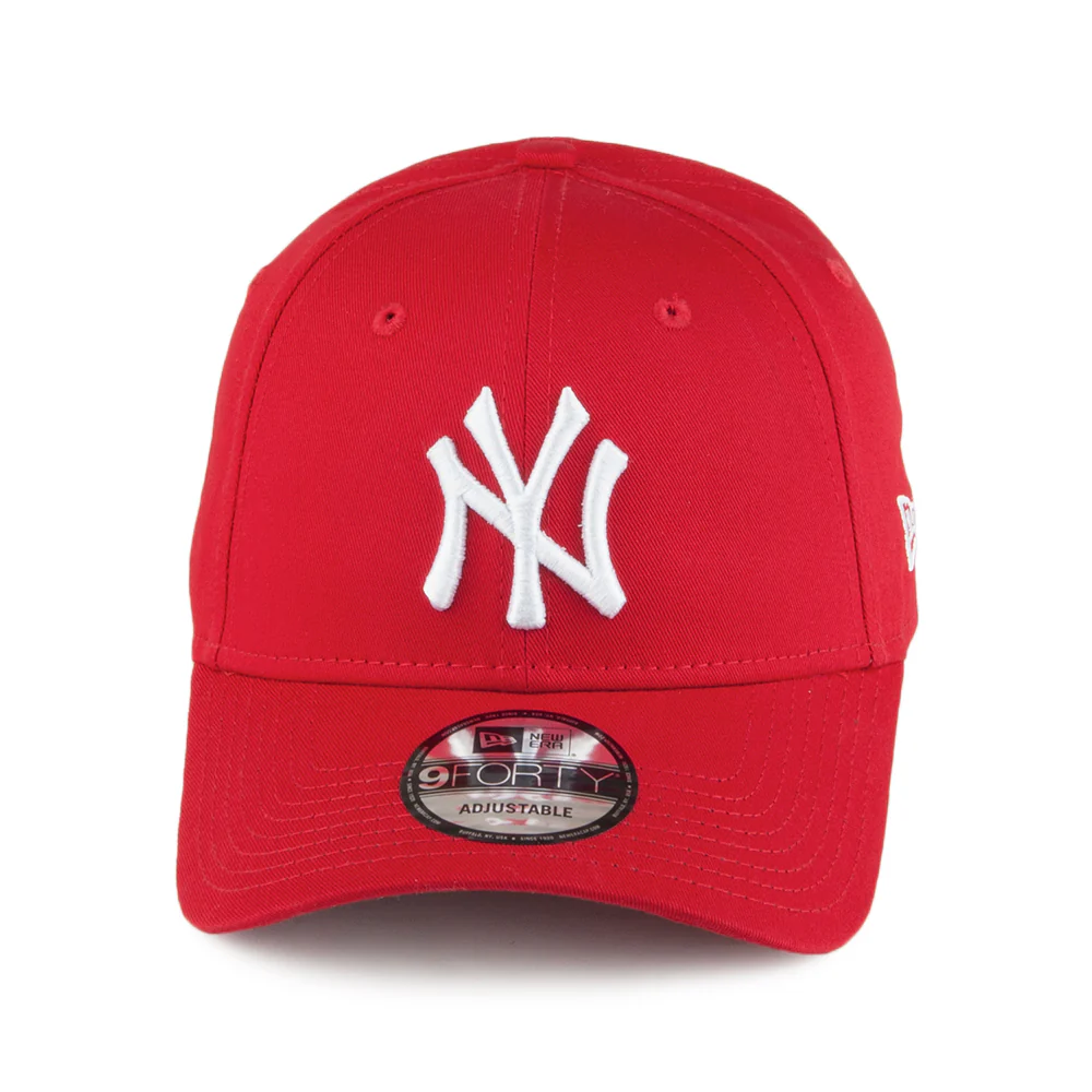 New Era 9FORTY New York Yankees Baseball Cap - MLB League Basic - Rot - Image 2