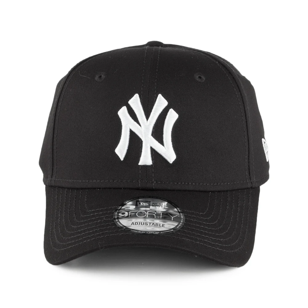 New Era 9FORTY New York Yankees Baseball Cap - MLB League Basic - Schwarz - Image 2