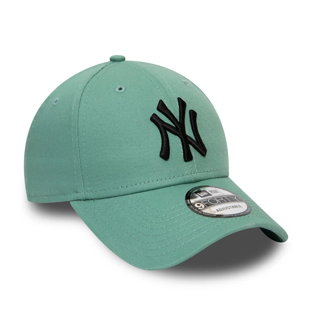 New Era 9FORTY II New York Yankees Baseball Cap - MLB League Essential - Minzgrün - Image 3