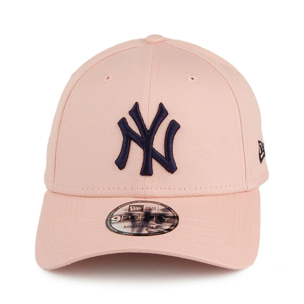 New Era 9FORTY New York Yankees Baseball Cap MLB League Essential - Pink-Marineblau - Image 2