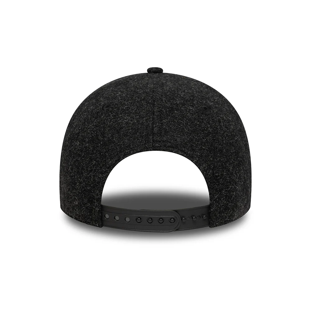New Era 9FORTY New York Yankees Baseball Cap - MLB Melton - Schwarz-Weiß - Image 4