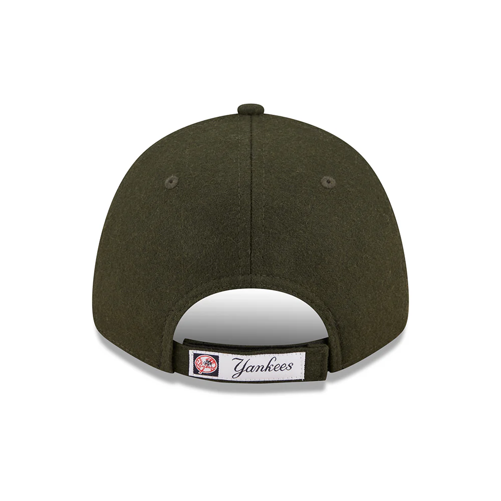 New Era 9FORTY New York Yankees Baseball Cap - MLB Melton The League - Dunkelgrün-Weiß - Image 4