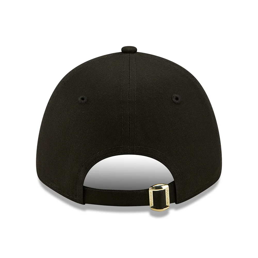 New Era Damen 9FORTY New York Yankees Baseball Cap - MLB Metallic Logo - Schwarz-Gold - Image 4