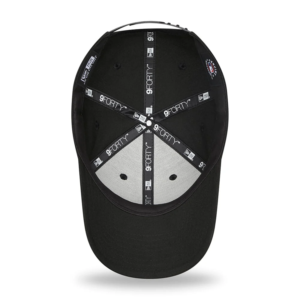 New Era 9FORTY New York Yankees Baseball Cap - MLB Metallic Outline - Schwarz-Gold - Image 4