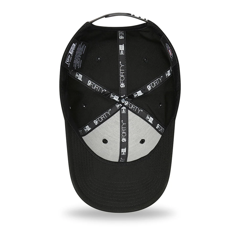 New Era 9FORTY New York Yankees Baseball Cap - MLB Monochrome - Schwarz - Image 4