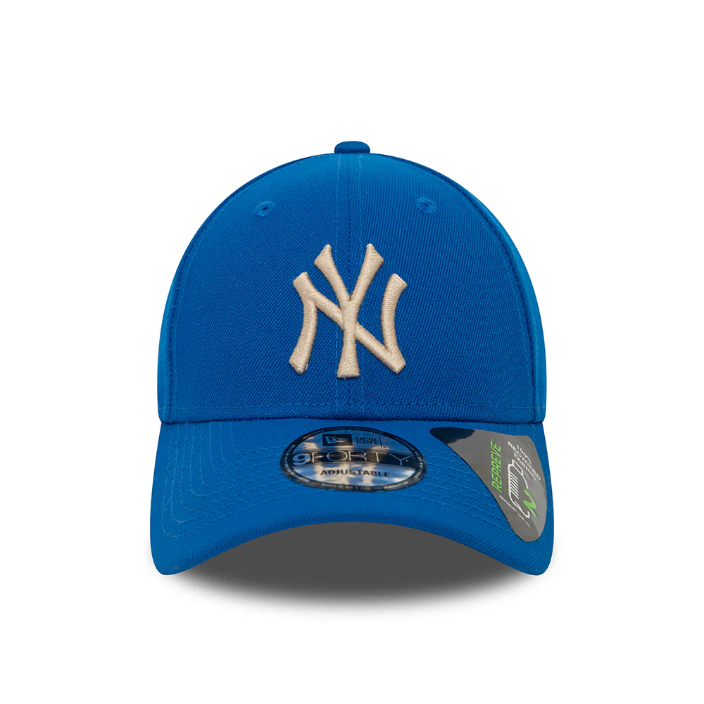New Era 9FORTY New York Yankees Baseball Cap - MLB Repreve - Azurblau-Steingrau - Image 2