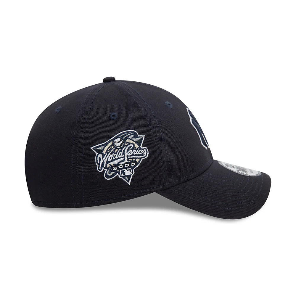 New Era 9FORTY New York Yankees Baseball Cap - MLB Seasonal World Series - Marineblau - Image 4