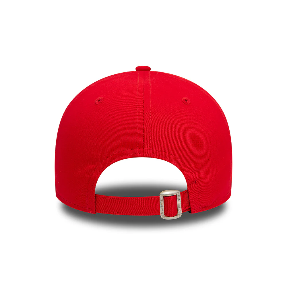 New Era 9FORTY New York Yankees Baseball Cap - MLB Team Outline - Scharlachrot-Weiß - Image 4