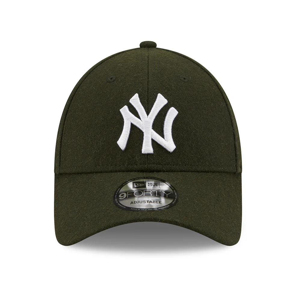 New Era 9FORTY New York Yankees Baseball Cap - MLB Winterized The League - Olivgrün - Image 2