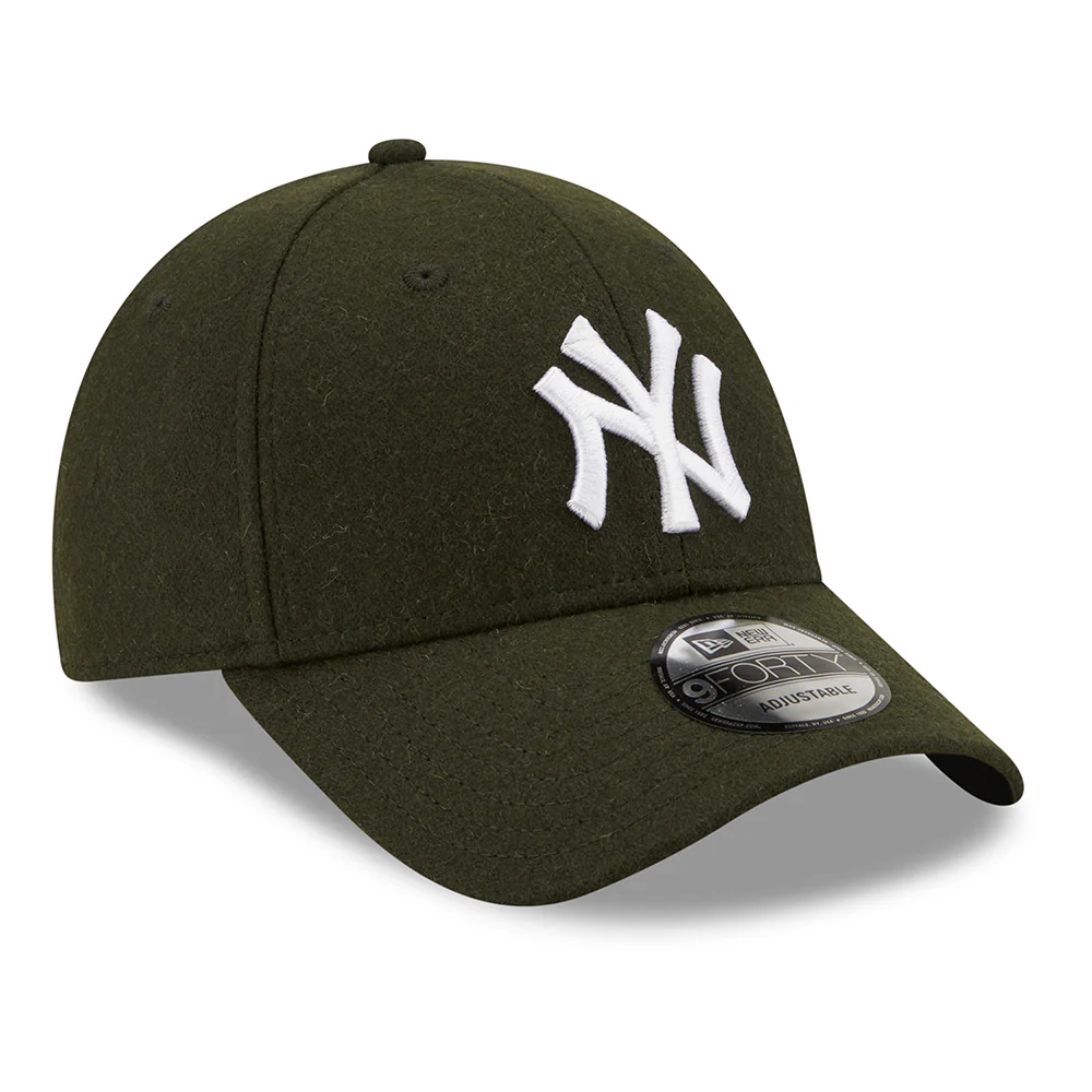 New Era 9FORTY New York Yankees Baseball Cap - MLB Winterized The League - Olivgrün - Image 3