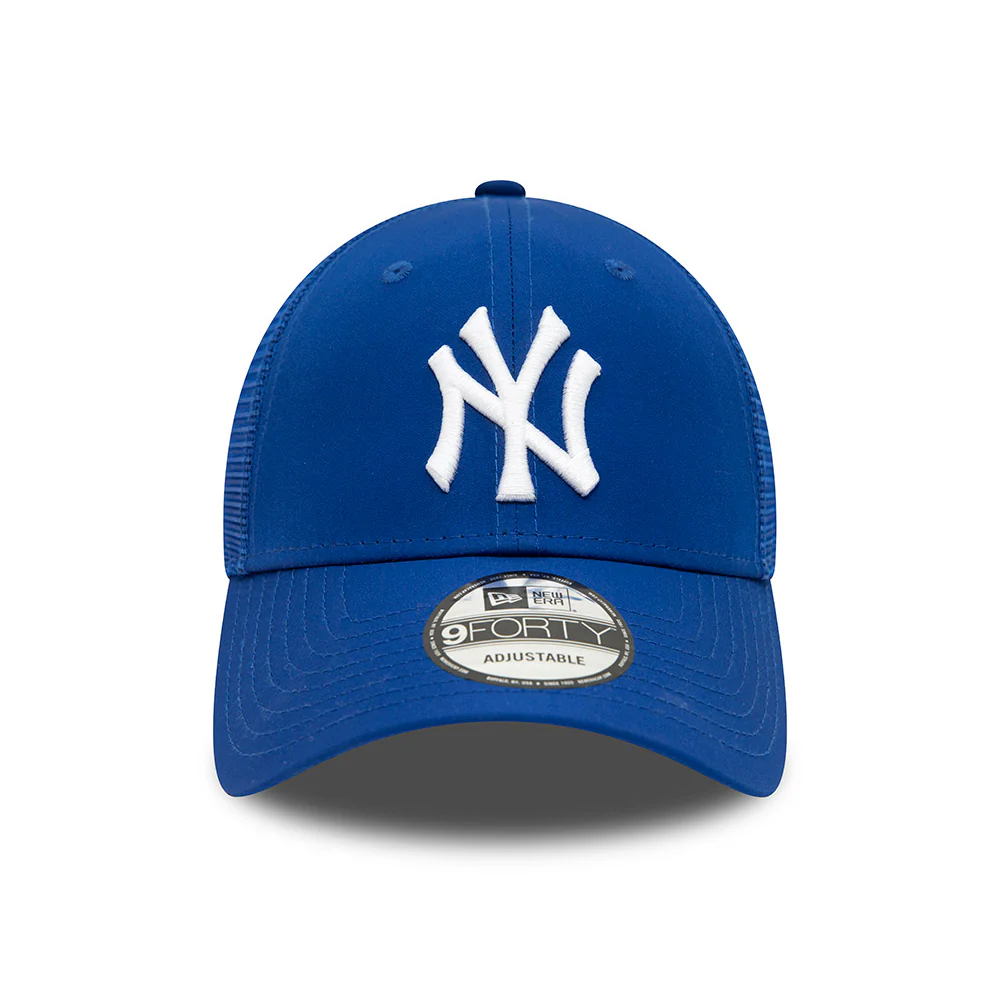 New Era 9FORTY New York Yankees Trucker Cap - MLB Home Field - Königsblau-Weiß - Image 2