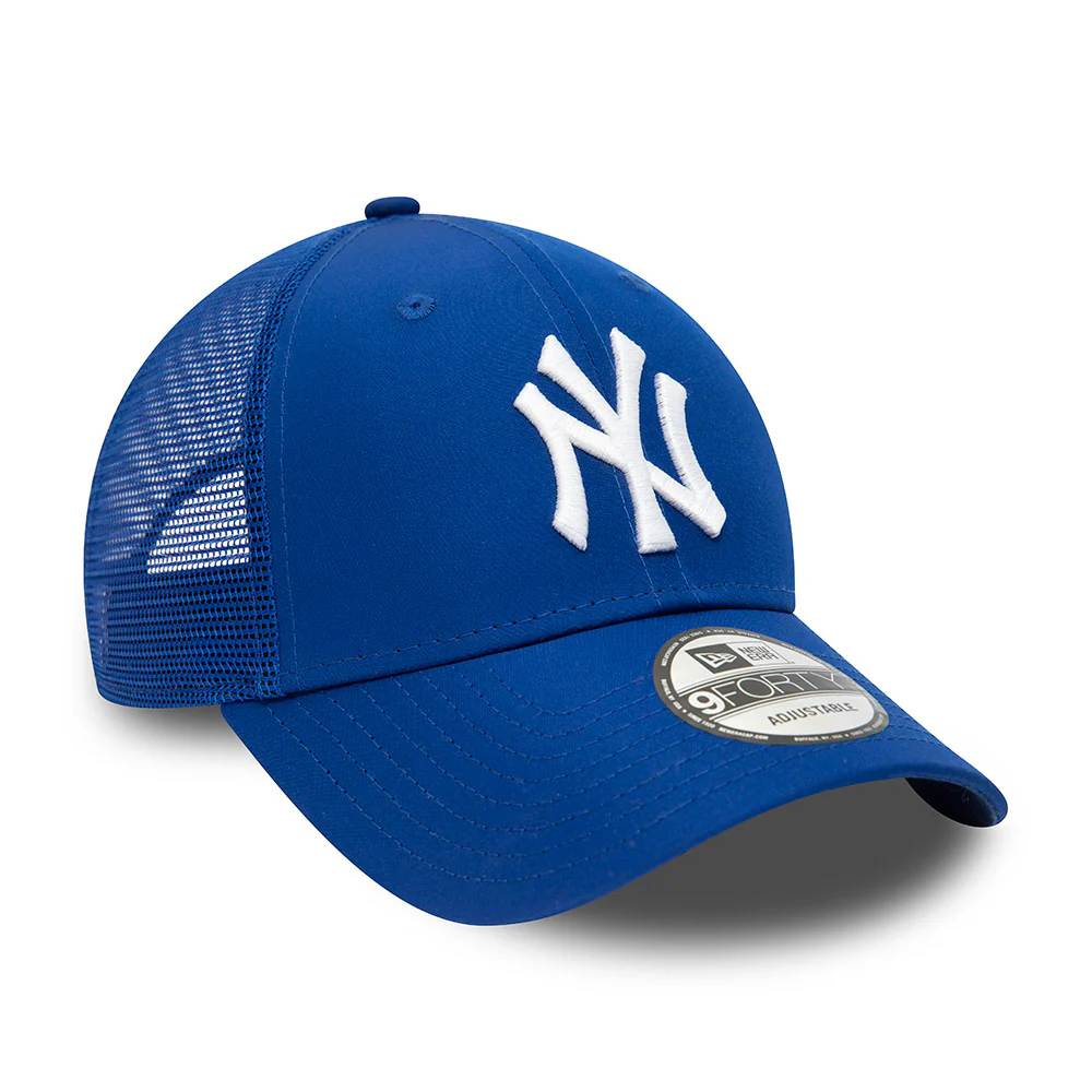 New Era 9FORTY New York Yankees Trucker Cap - MLB Home Field - Königsblau-Weiß - Image 3