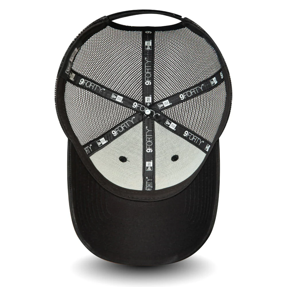 New Era 9FORTY New York Yankees Trucker Cap - MLB Home Field - Schwarz - Image 3