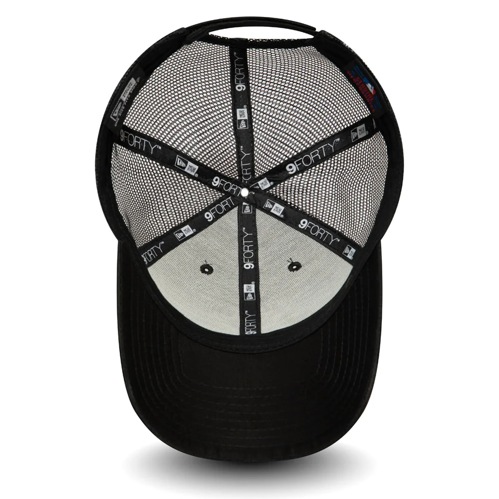 New Era 9FORTY New York Yankees Trucker Cap MLB Seasonal The League - Schwarz - Image 5