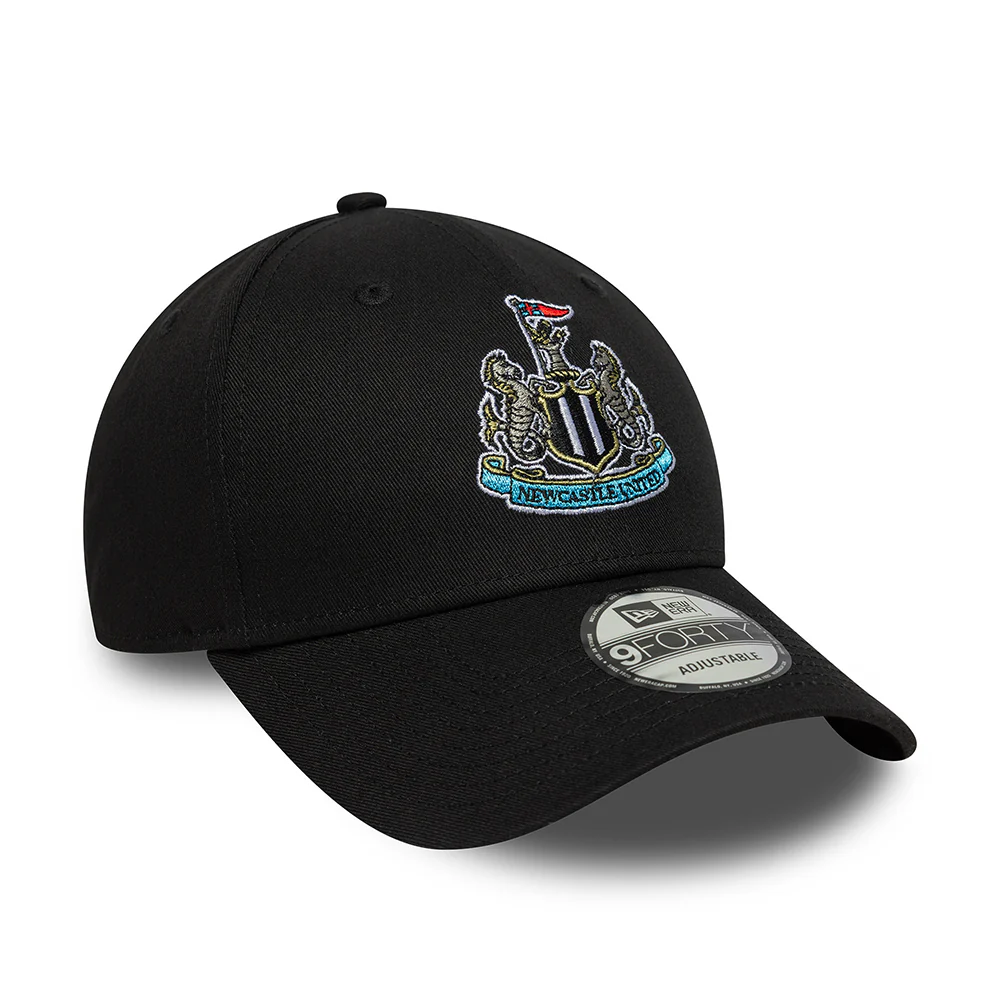 New Era 9FORTY Newcastle United FC Baseball Cap - Core - Schwarz - Image 3