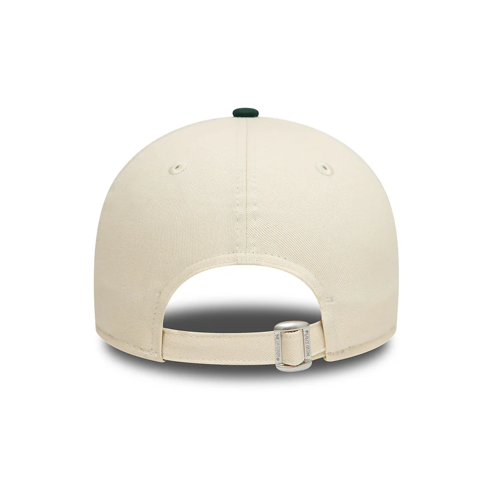 New Era 9FORTY Oakland Athletics Baseball Cap - MLB Colourblock - Cremefarben-Dunkelgrün - Image 4
