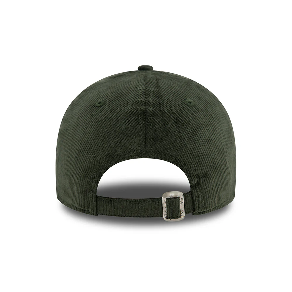 New Era 9FORTY Oakland Athletics Baseball Cap - MLB Cord - Dunkelgrün - Image 4