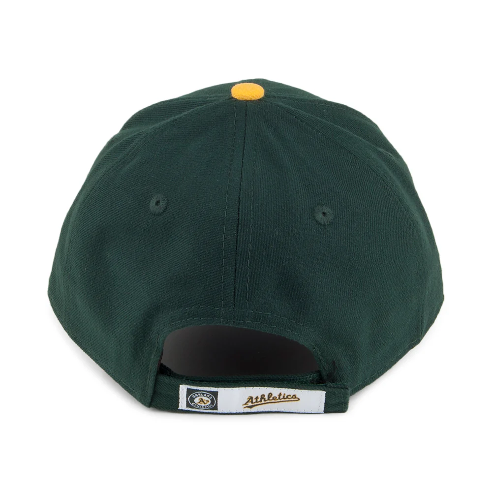 New Era 9FORTY Oakland Athletics Cap - League - Grün-Gelb - Image 3