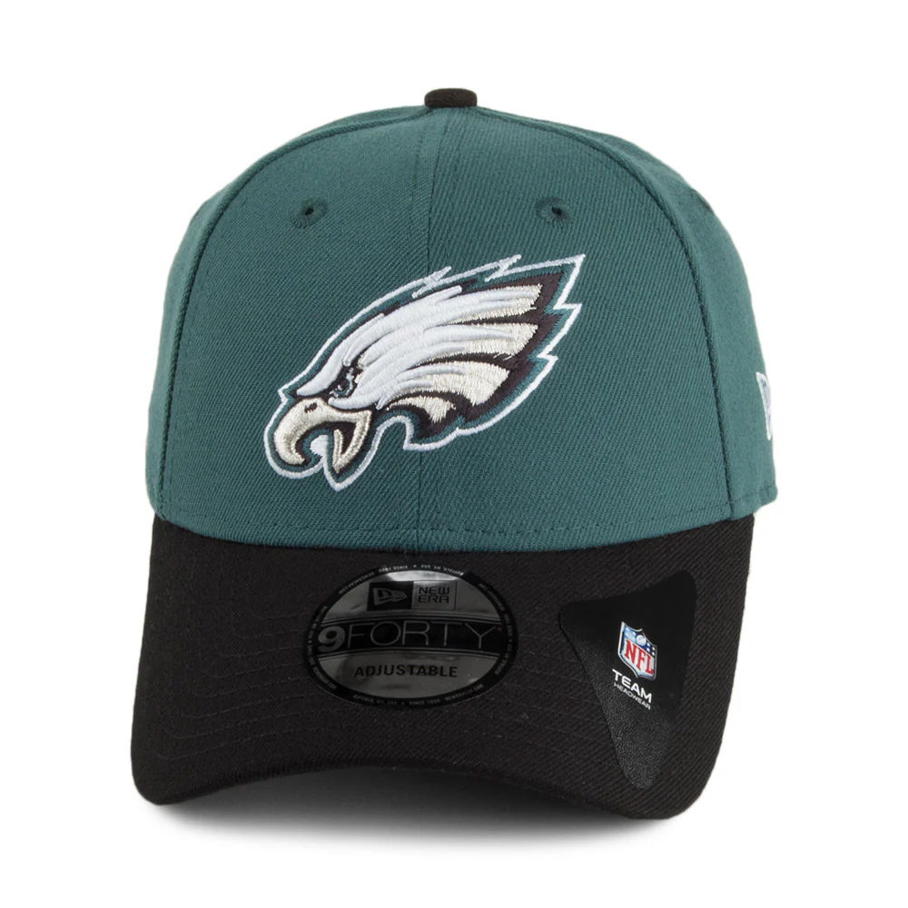 New Era 9FORTY Philadelphia Eagles Baseball Cap - The League - Grün-Schwarz - Image 2