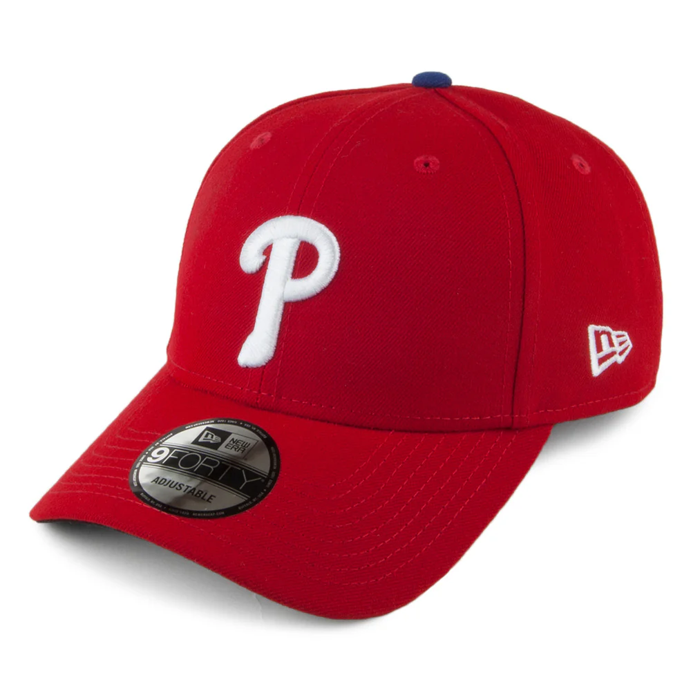 New Era 9FORTY Philadelphia Phillies Cap - League - Rot