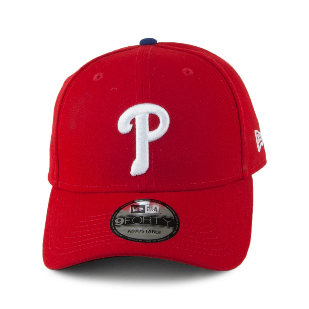 New Era 9FORTY Philadelphia Phillies Cap - League - Rot - Image 2