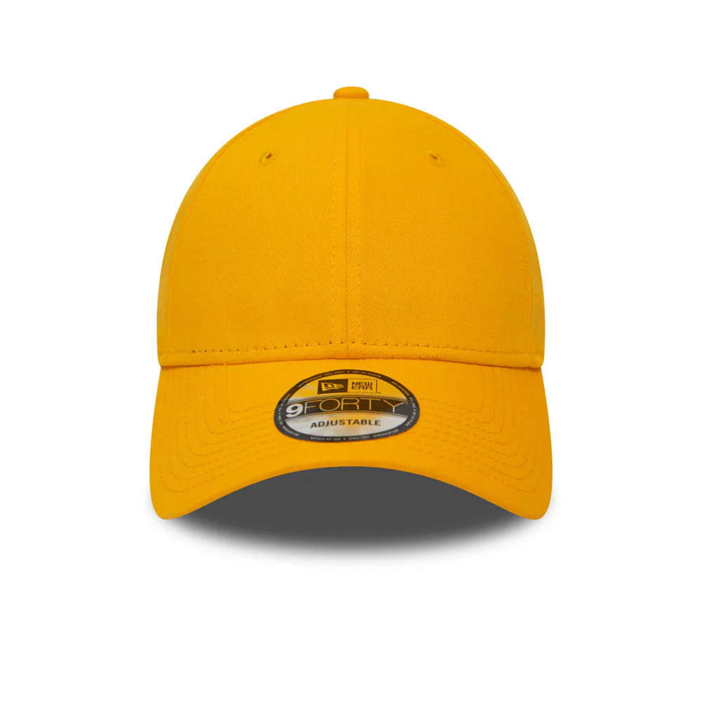 New Era 9FORTY Plain Baseball Cap - Essential - Gelb - Image 2