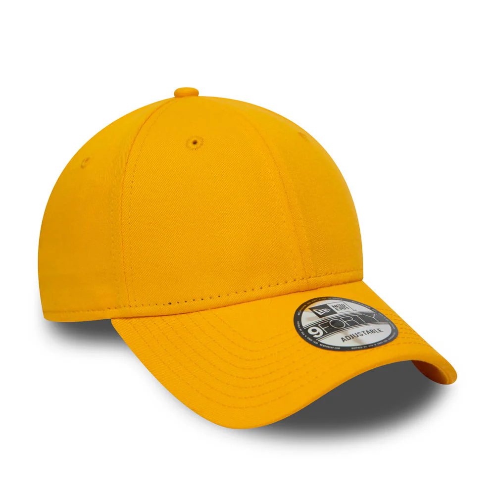 New Era 9FORTY Plain Baseball Cap - Essential - Gelb - Image 3