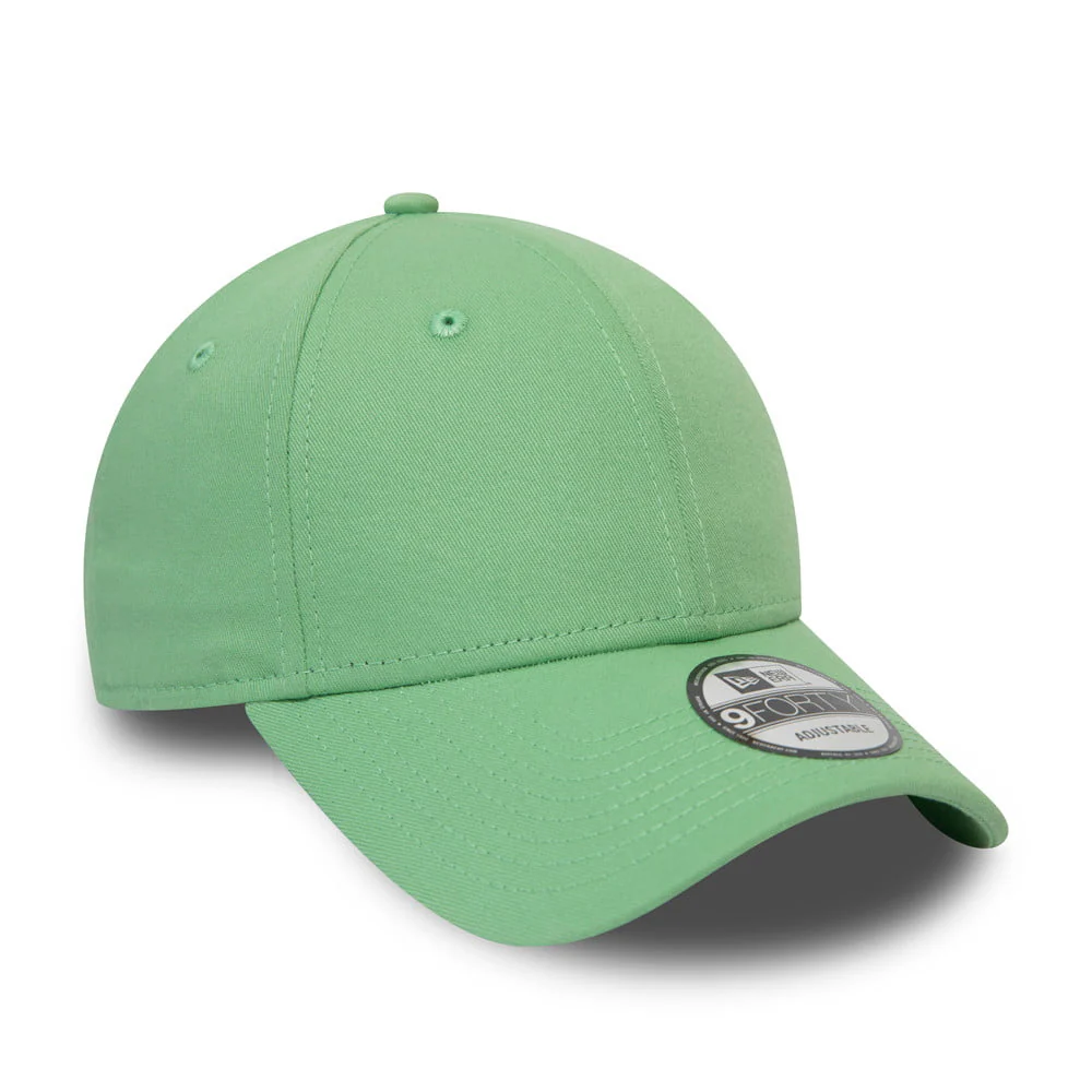 New Era 9FORTY Plain Baseball Cap - Essential - Minzgrün - Image 3