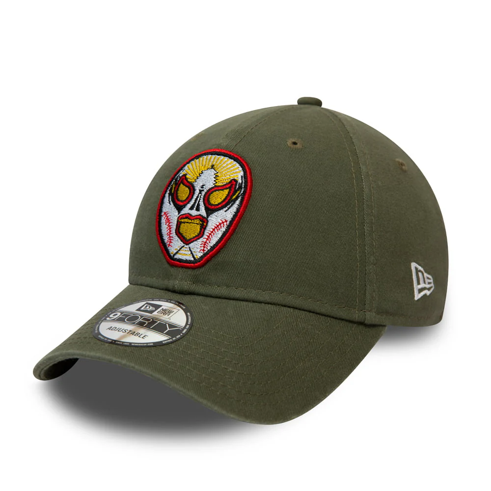 New Era 9FORTY Reading Fightin Phils Baseball Cap - Minor League - Olivgrün