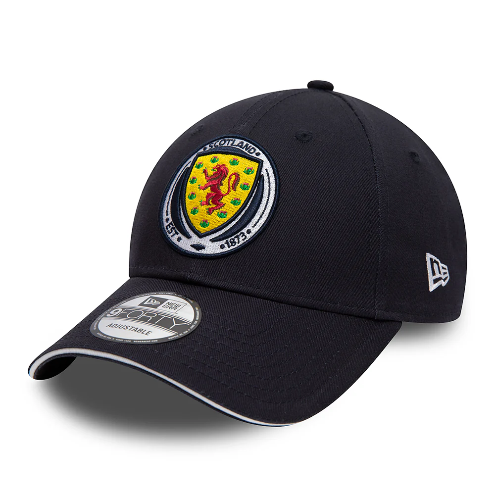 New Era 9FORTY Scottish Football Association Baseball Cap - Core - Marineblau-Weiß