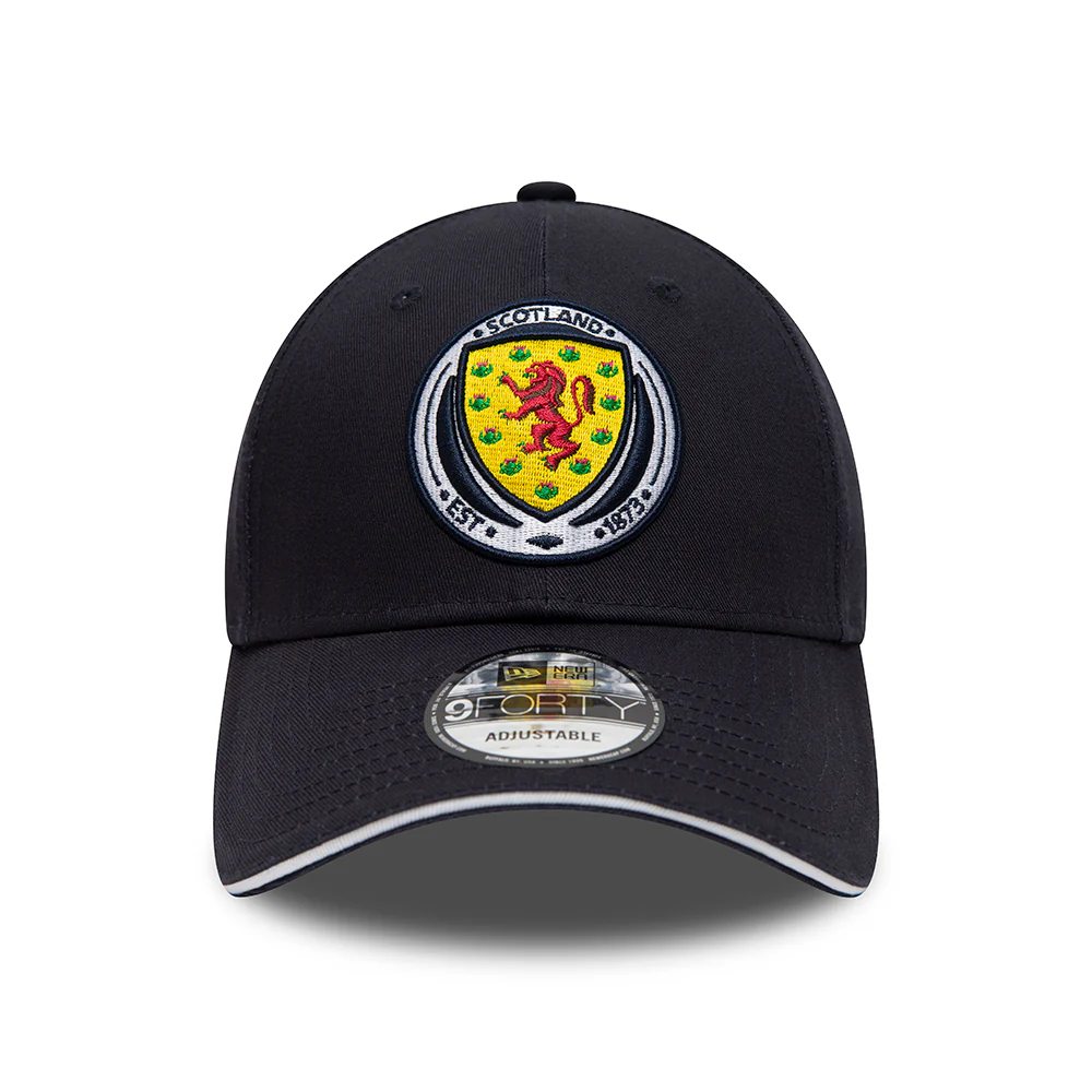 New Era 9FORTY Scottish Football Association Baseball Cap - Core - Marineblau-Weiß - Image 2