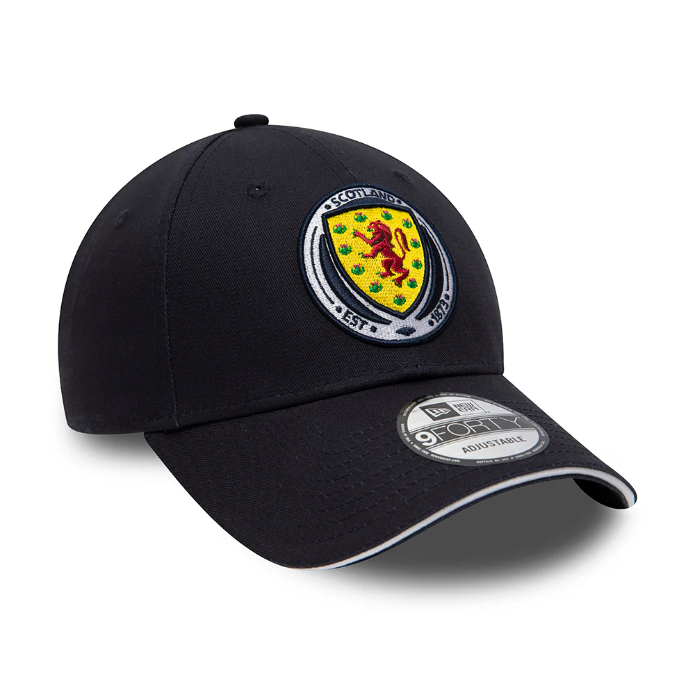 New Era 9FORTY Scottish Football Association Baseball Cap - Core - Marineblau-Weiß - Image 3